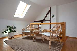 Diele oben im Ferienhaus Magdalena in Horka